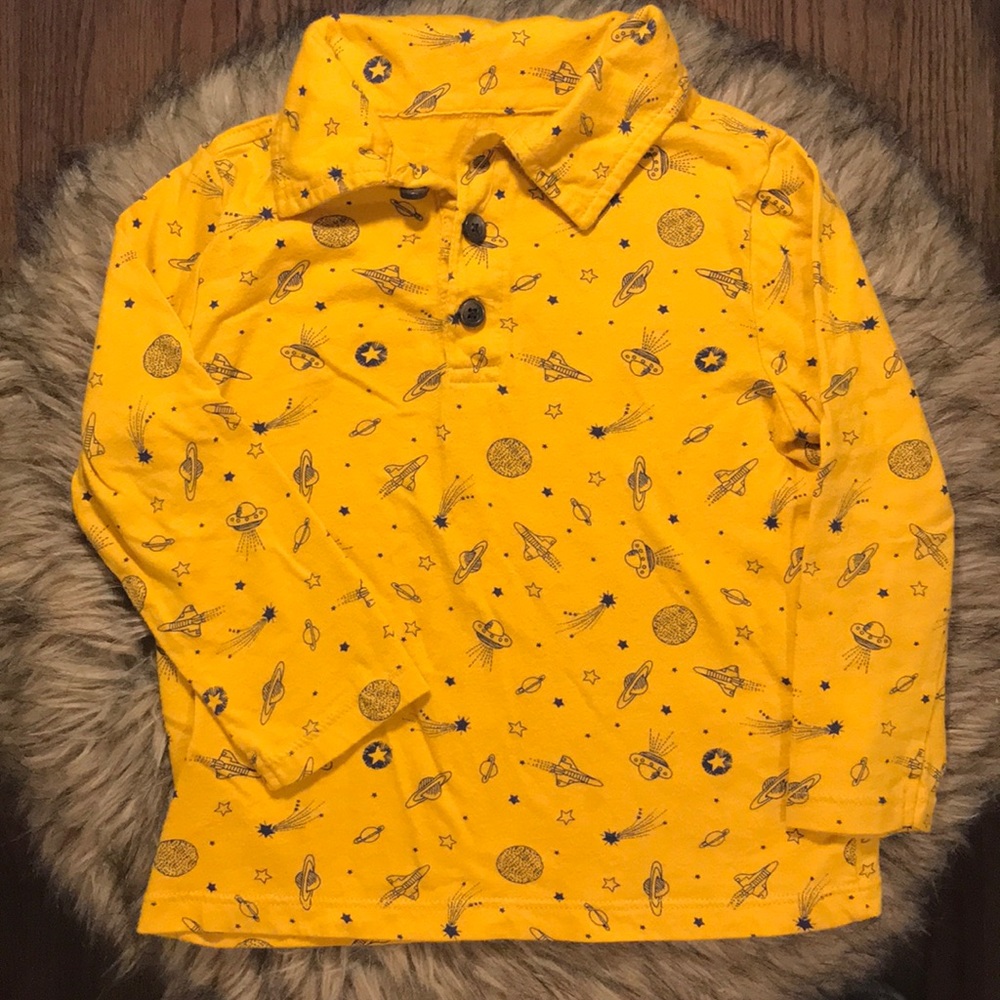 Old Navy Space Polo. Toddler Boy Size 2T